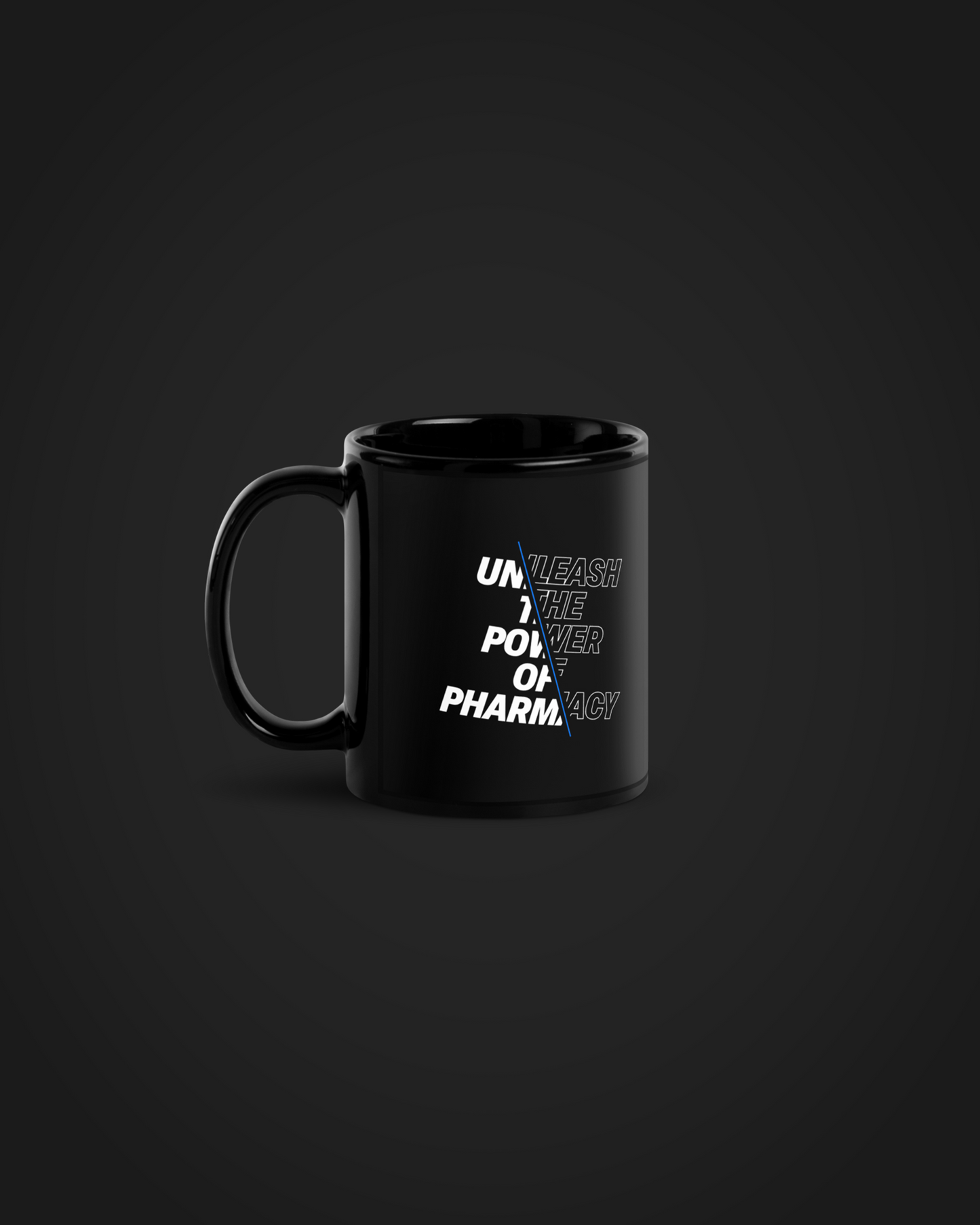 Black Glossy Mug